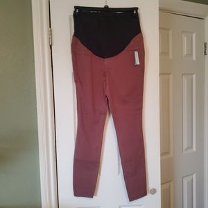Maurices Maternity XS Short Colored Denim Jeggings NEW